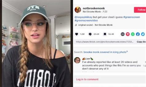 brooke monk explicit|TikTok Creator Brooke Monk Video Controversy Explained